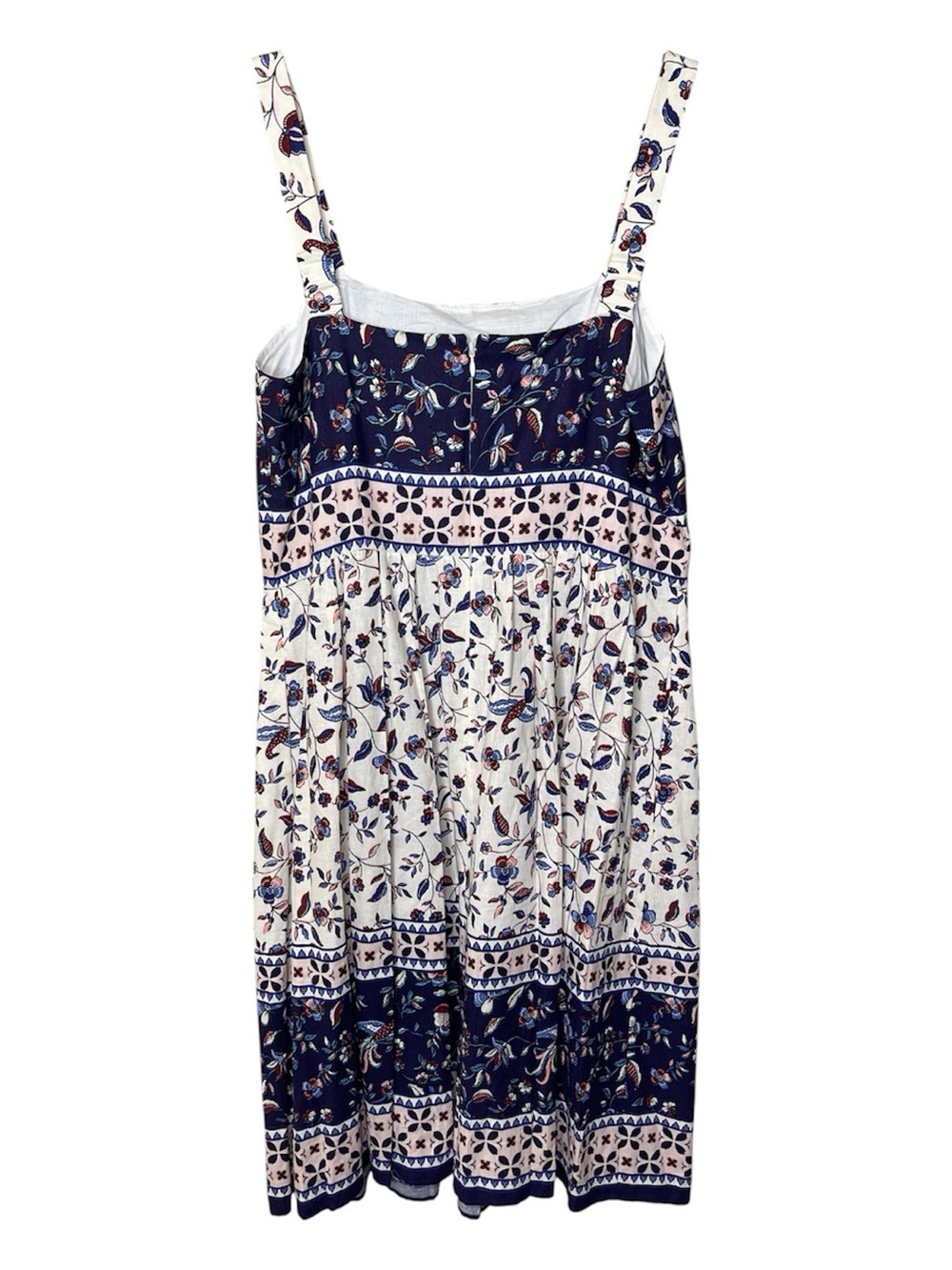 Eliza J Navy & White Floral Sundress Sz 14 - Picture 3 of 5